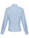 Light Blue 1950s Bow Collar Blouse: timeless style reimagined