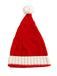 Red Solid Hairball Knitted Child Hat