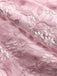 Pink 1950s Floral Lace Swing Dress: timeless style reimagined