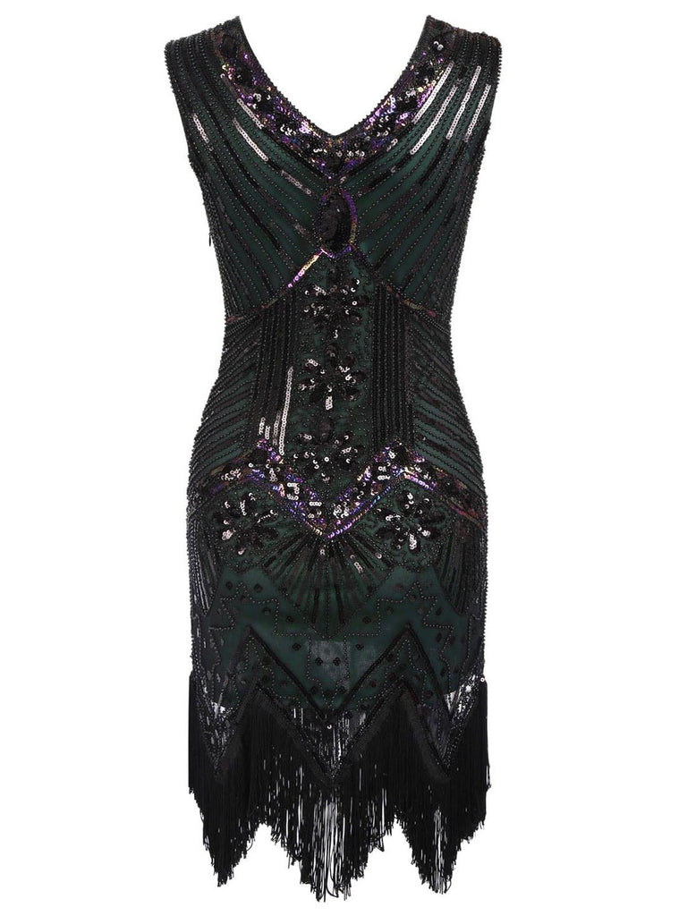Plus Size 1920s Sequined Dress: timeless style reimagined