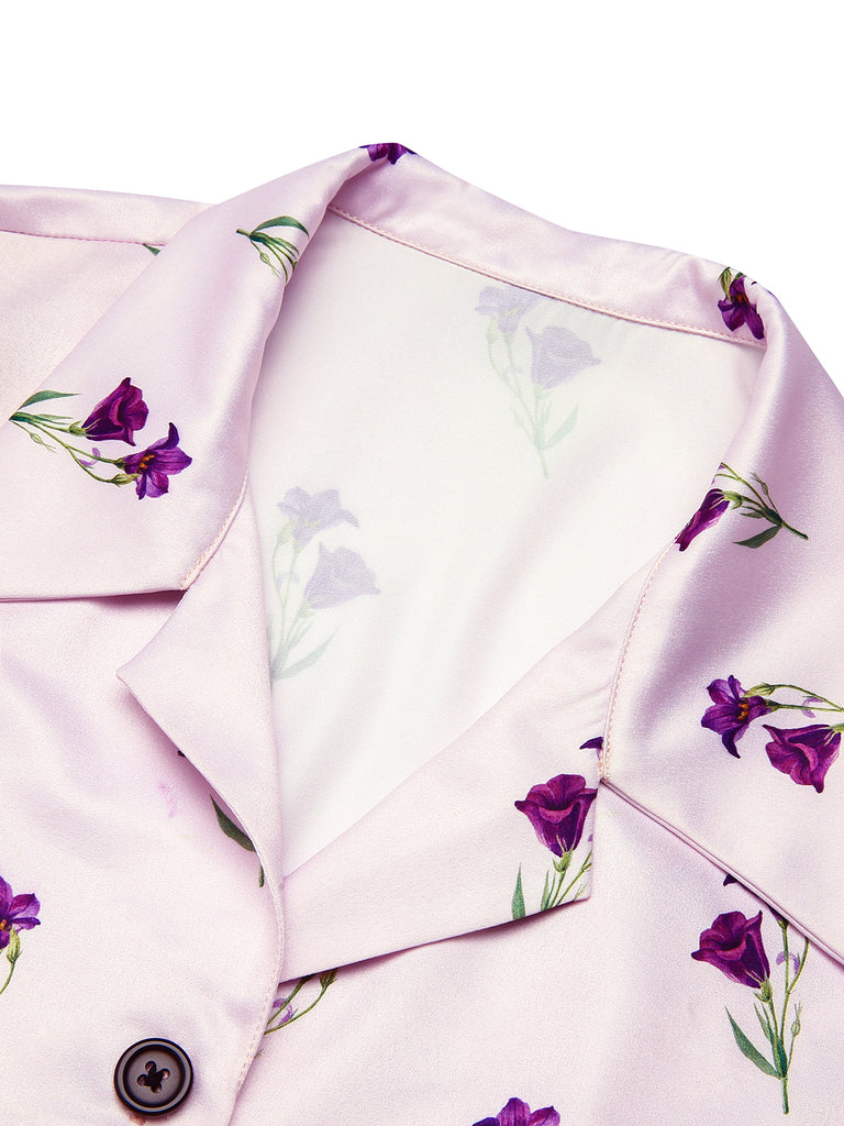 [Pre-Sale] Purple 1940s Petunia Lapel Dress, vintage dress, retro fashion - perfect for women who love vintage and retro fashion