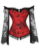 Halloween Steampunk Lace Patchwork Corset