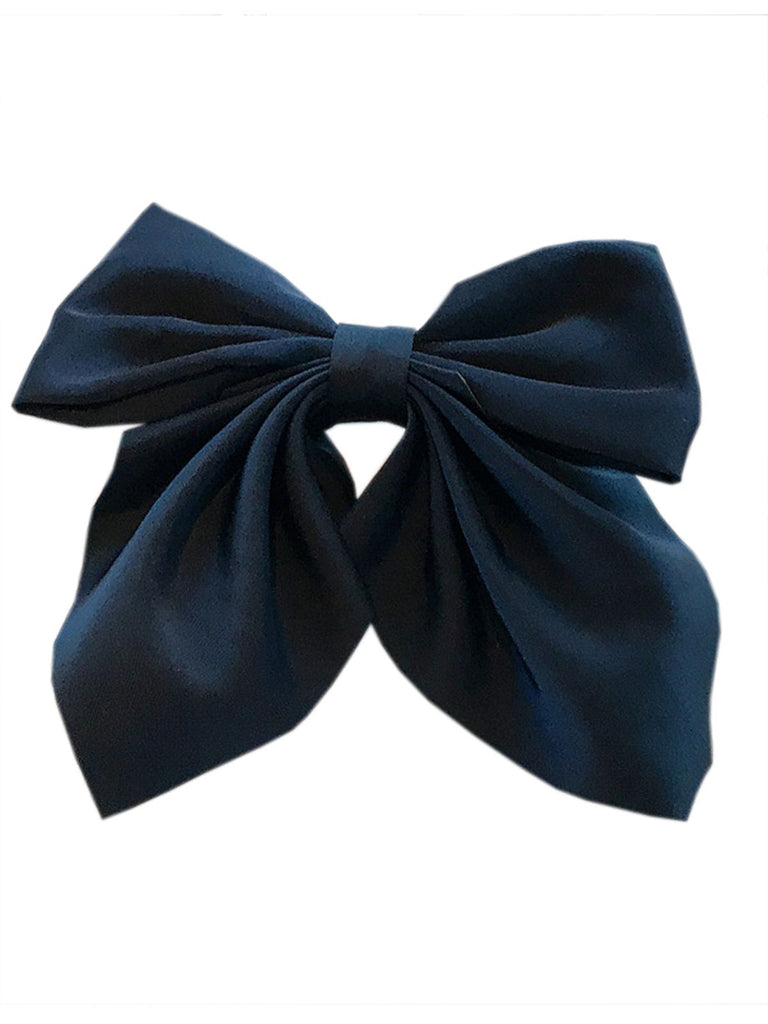 Retro All-match Solid Bow Hairpin — vintage elegance for the modern woman