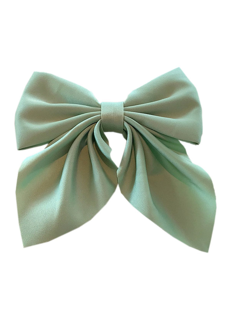 Retro All-match Solid Bow Hairpin — vintage elegance for the modern woman