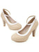Retro Ankle Strap High Heels Shoes: timeless style reimagined