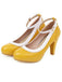 Retro Ankle Strap High Heels Shoes: timeless style reimagined