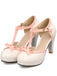 Retro Bow Décor High Heel Shoes: timeless style reimagined