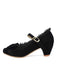 Retro Bowknot Lace High Heels Shoes: timeless style reimagined