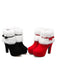Retro Christmas Short Plush High Heel Shoes: timeless style reimagined