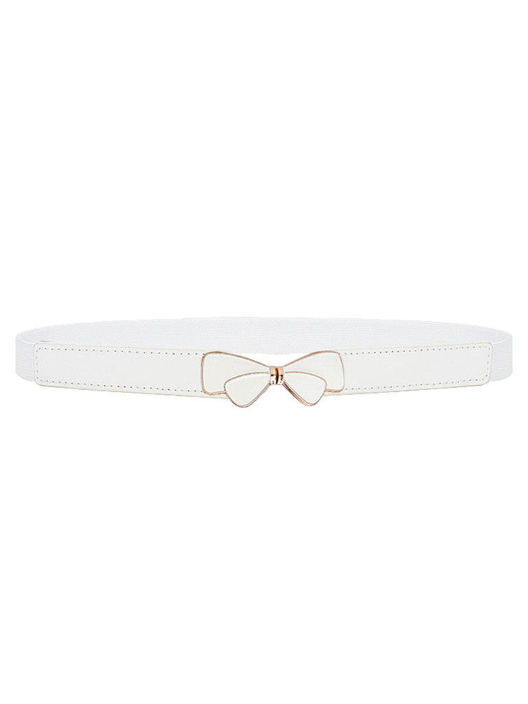 Retro Elasticity Bow Belts — vintage elegance for the modern woman