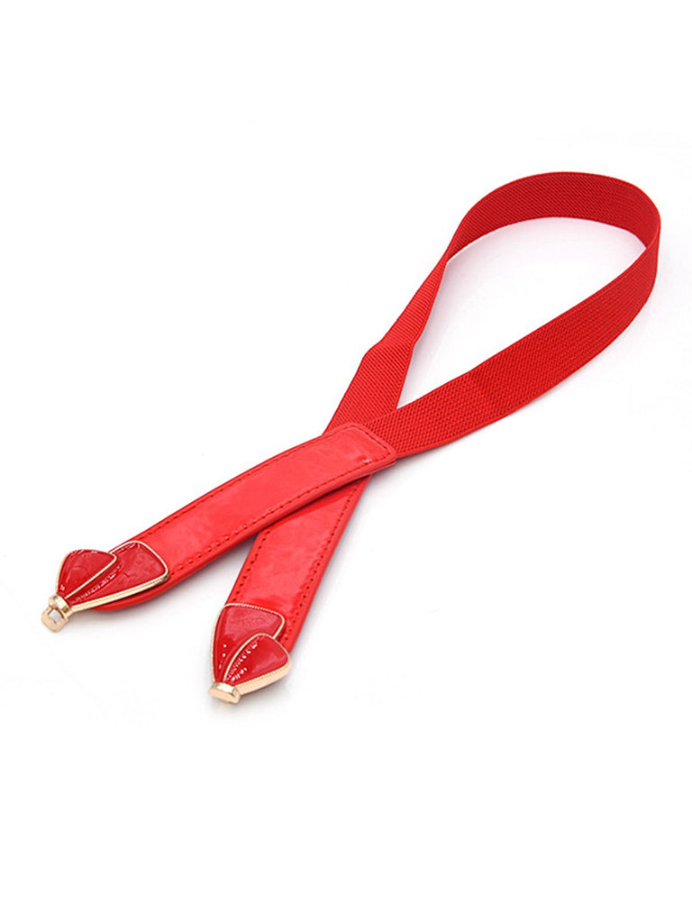 Retro Elasticity Bow Belts: timeless style reimagined