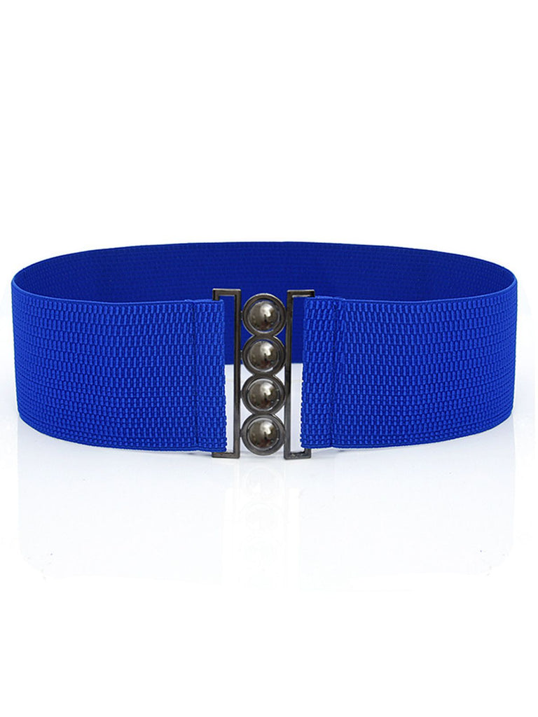 Retro Elasticity Cinch Belts: timeless style reimagined