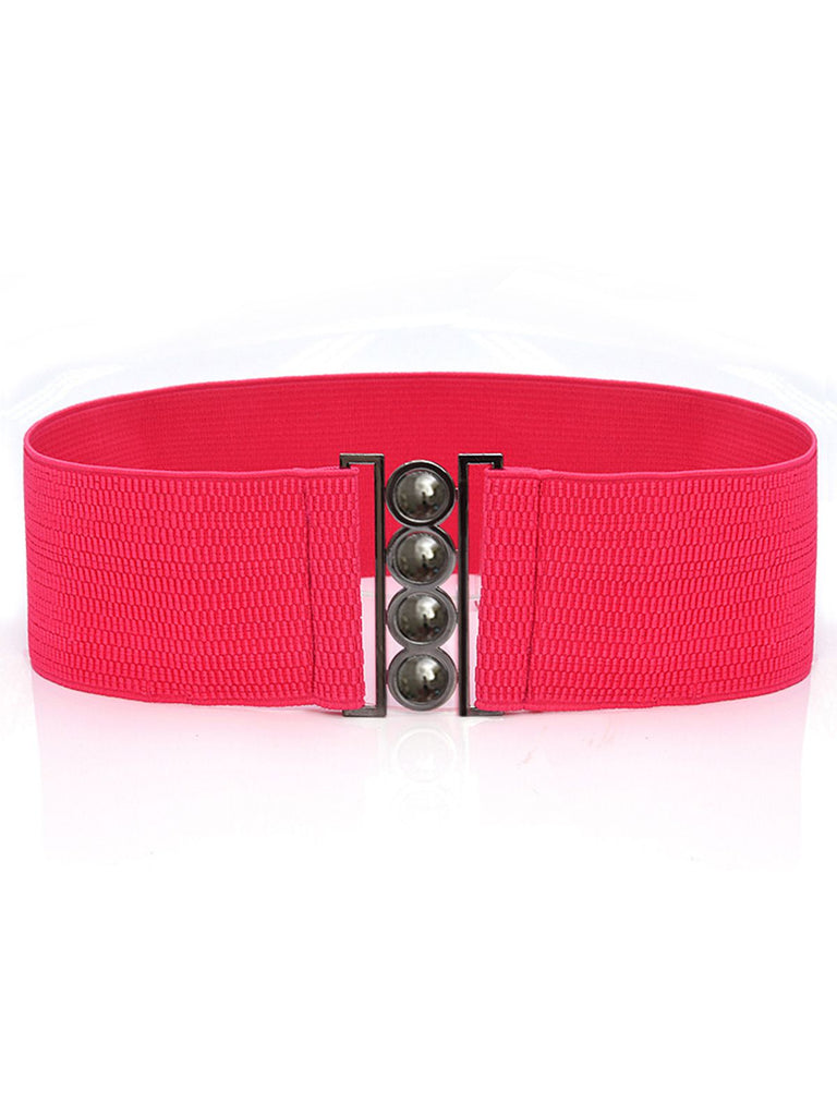 Retro Elasticity Cinch Belts: timeless style reimagined