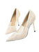 Retro Floral Solid Lace Pointed Shoes: timeless style reimagined