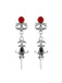 Retro Halloween Silver Ear Drop - vintage fashion, retro style