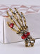 Retro Halloween Skeleton Hand Brooch — vintage elegance for the modern woman