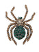 Retro Halloween Spider Rhinestone Brooch: timeless style reimagined