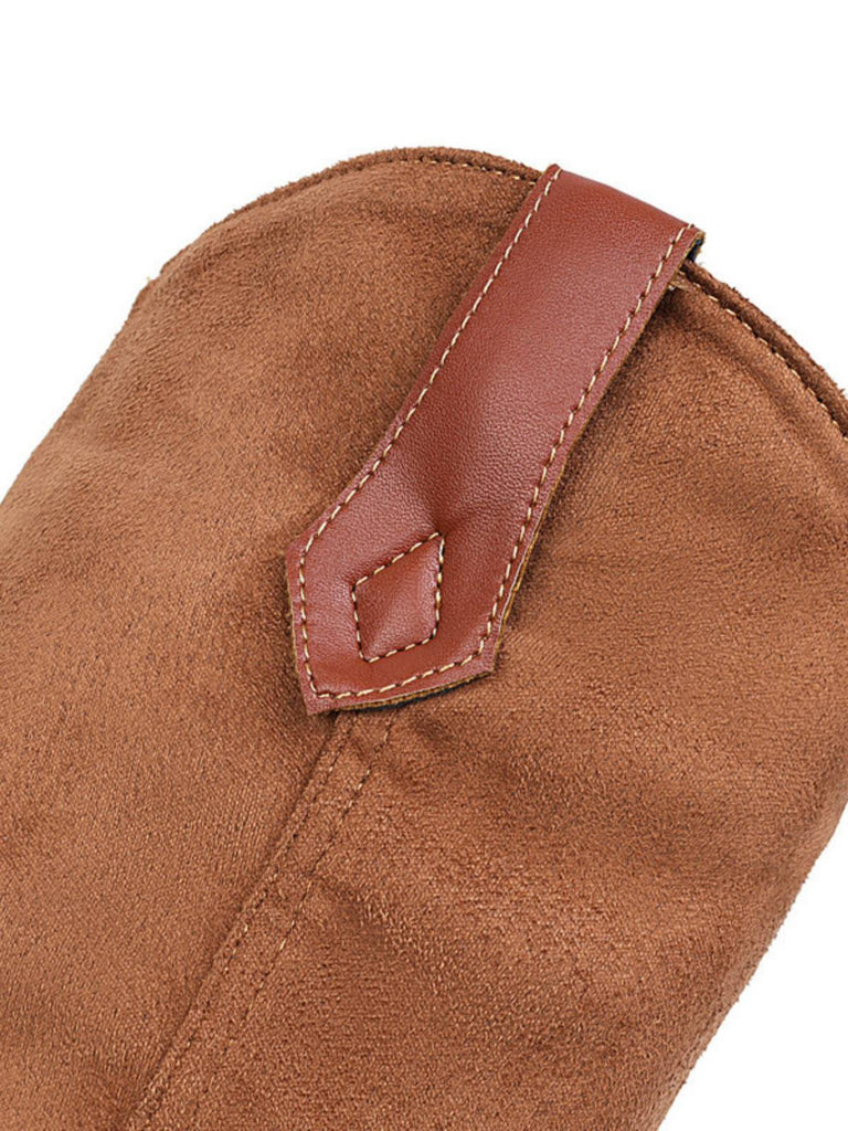 Retro Long Plush Solid Warm Boots: timeless style reimagined