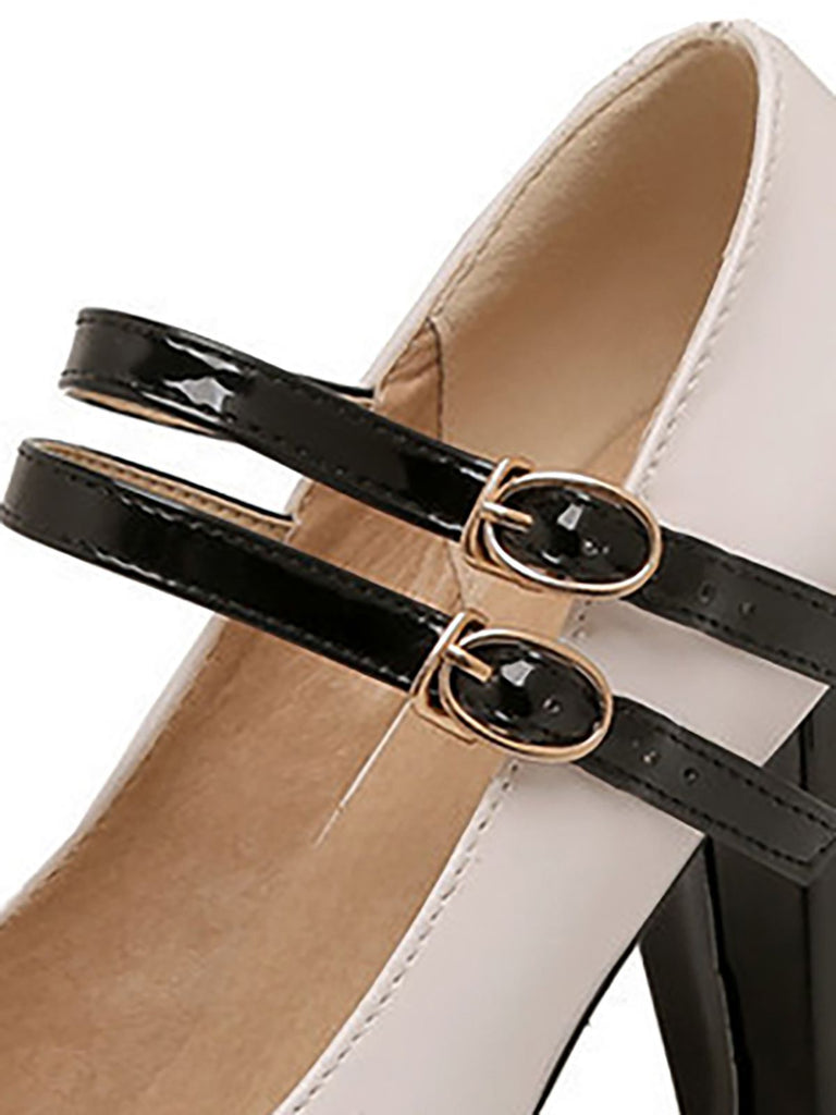 Retro Mary Jane High Heels Shoes: timeless style reimagined