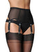 Retro Mesh 6 Straps Garter Belt: timeless style reimagined