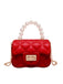 Retro Pearl Argyle Chain Strap Mini Handbag — vintage elegance for the modern woman