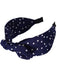 Retro Polka Dot Knotted Bowknot Headband: timeless style reimagined