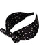Retro Polka Dot Knotted Bowknot Headband — vintage elegance for the modern woman