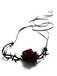 Retro Rose Flannel Flower Velvet-Necklace, vintage fashion, retro style - perfect for women who love vintage and retro fashion