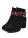 Retro Short Plush Solid Warm Boots — vintage elegance for the modern woman