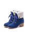 Retro Solid Lace-up Martin Boots: timeless style reimagined