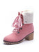 Retro Solid Lace-up Martin Boots: timeless style reimagined