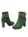 Retro Solid Thick Heel Short Boots: timeless style reimagined