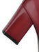 Retro Solid Thick Heel Short Boots: timeless style reimagined