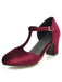 Retro T-Strap Mary Jane High Heel Shoes: timeless style reimagined