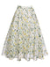 Retro Floral Button Swing Coverup | vintage fashion, retro style