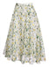 Retro Floral Button Swing Coverup | vintage fashion, retro style