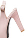 Retro Bow Slingback Peep Toe Shoes