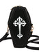 Halloween Latin Cross Coffin Bag