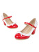 Bowknot Chunky Heels Mary Jane Shoes