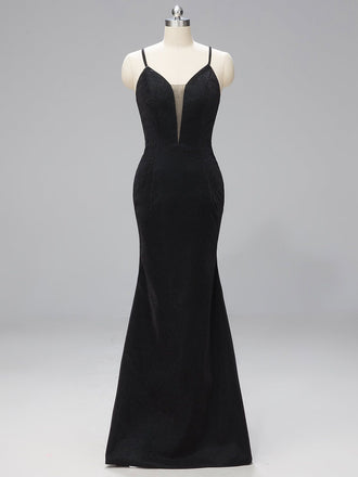 1930s Spaghetti Straps Bridesmaid Maxi Dress