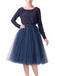 1950s Ruffle Petticoat Tutu Underskirt