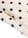 Ivory 1960s Polka Dot Halter Pencil Dress