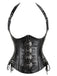 Steampunk Gothic Buckled Halter Girdle Corset