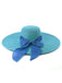 Ribbon Wide Brim Raffia Sun Hat