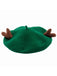 Retro Solid Antlers Wool Berets