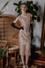 [US Warehouse] Pink 1920s Sequin Fringed Dress