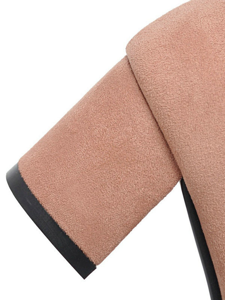 Solid Colored Bow-Knot Wedge Shoes — vintage elegance for the modern woman