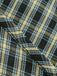 Yellow & Black 1950s Plaid Lapel Belt Swing Dress — vintage elegance for the modern woman