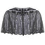 1920s Shawl Beaded Sequin Flapper Cape