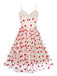 Heart 1950s Mesh Sling Dress, vintage dress, retro fashion, rockabilly, pin-up fashion - perfect for women who love vintage and retro fashion